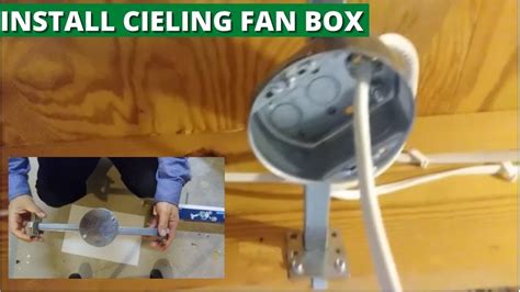 how to install ceiling boxes